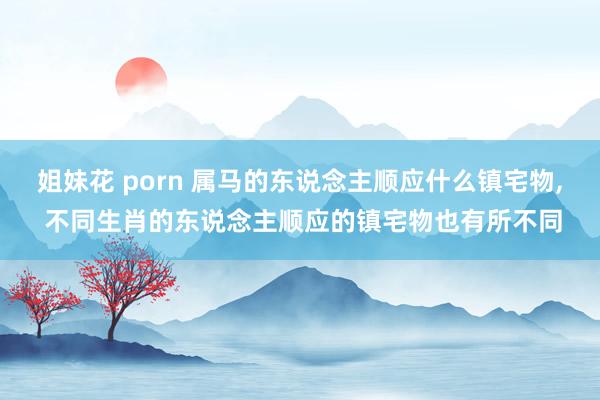 姐妹花 porn 属马的东说念主顺应什么镇宅物， 不同生肖的东说念主顺应的镇宅物也有所不同